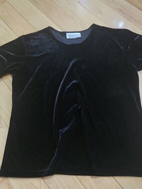 Vintage 90s Velvet Tee by Impressions of California.